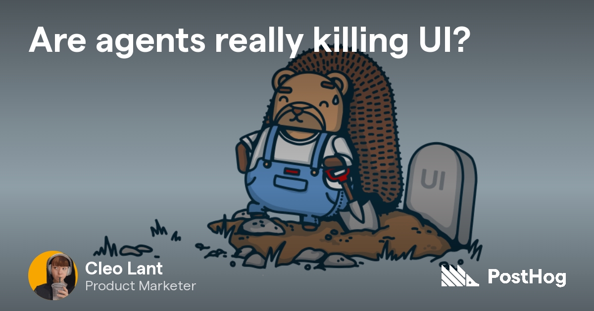 Are agents really killing UI?