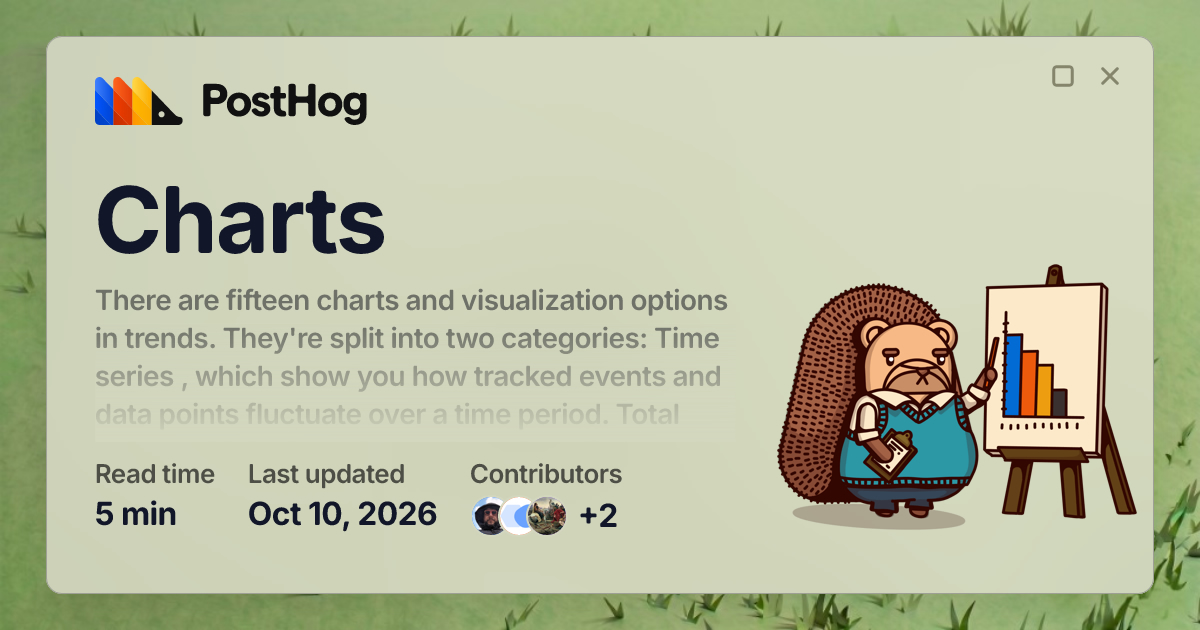 Charts - Docs - PostHog